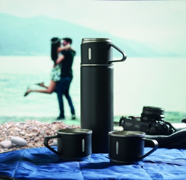 Logotrade promotional merchandise photo of: Double wall bottle and cup set
