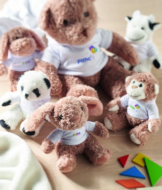 Logotrade corporate gift image of: Bunny plush wearing a hoodie