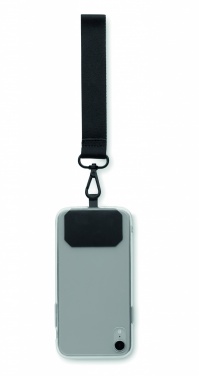 Logo trade advertising products picture of: Polyester phone wrist strap