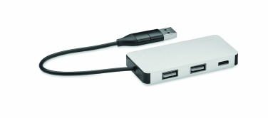 Logotrade promotional item image of: 3 port USB hub with 20cm cable