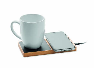 Logo trade corporate gift photo of: 1Wireless charger mug warmer