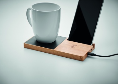 Logo trade promotional items image of: 1Wireless charger mug warmer