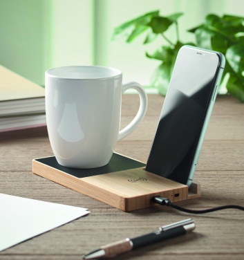 Logo trade corporate gift photo of: 1Wireless charger mug warmer