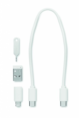Logo trade promotional items picture of: 9 in 1 cable connector set