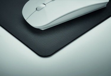 Logo trade promotional gifts image of: Recycled PU mouse mat