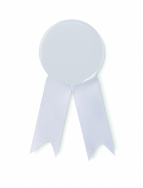 Logotrade corporate gift image of: Ribbon style badge pin