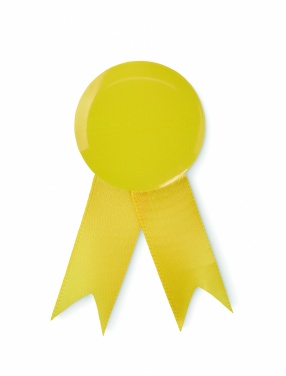 Logo trade promotional gift photo of: Ribbon style badge pin