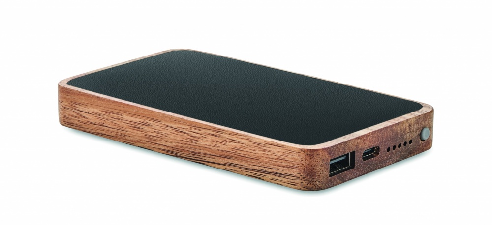 Logo trade promotional product photo of: Wireless 4000 mAh Power bank