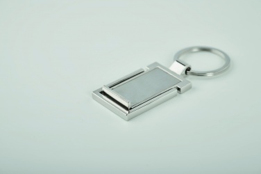 Logotrade promotional item picture of: Metal key ring phone stand Seinajoki