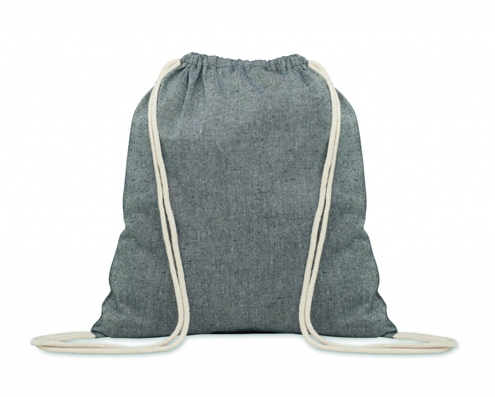 Logo trade promotional products picture of: Recycled 140 gr/m² cotton bag