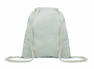 Logo trade promotional giveaway photo of: Recycled 140 gr/m² cotton bag