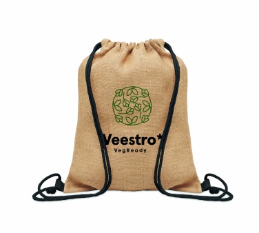 Logotrade promotional gift image of: Jute drawstring bag