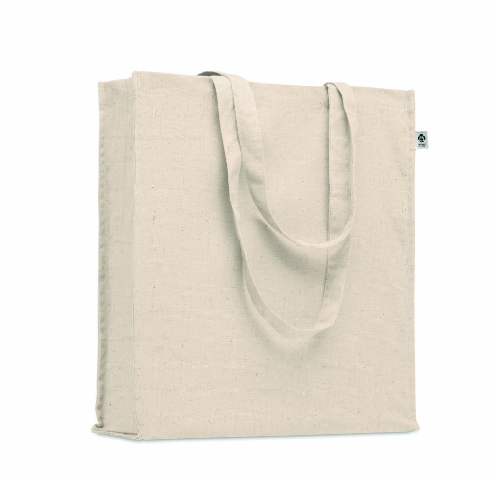 Logotrade promotional giveaway image of: Organic cotton shopping bag