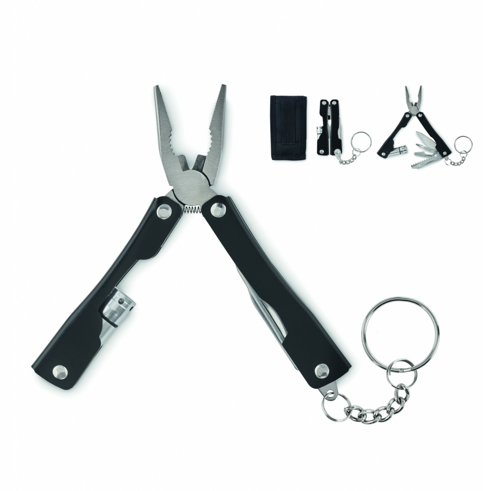 Logo trade corporate gifts picture of: Foldable multi-tool knife