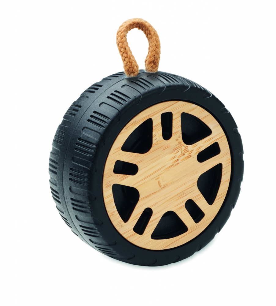 Logotrade corporate gift image of: Wireless speaker tire shaped