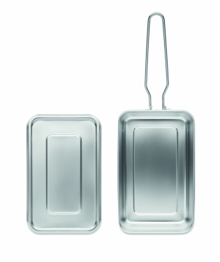 Logo trade promotional gift photo of: Stainless steel lunch box