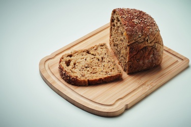 Logo trade promotional giveaways picture of: Bamboo bread cutting board