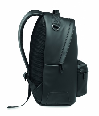 Logo trade promotional gifts picture of: Laptop 15" soft PU backpack