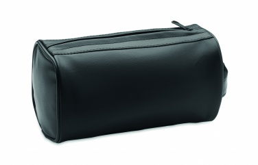 Logotrade promotional item image of: Soft PU cosmetic bag and zipper