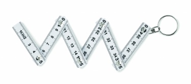 Logotrade business gift image of: Carpenters ruler key ring 50cm Kotka