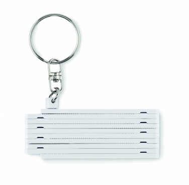 Logotrade promotional merchandise photo of: Carpenters ruler key ring 50cm Kotka
