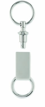 Logo trade promotional gifts image of: Pull apart split key ring Kajaani