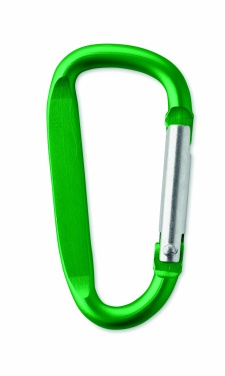Logotrade advertising product image of: Carabiner clip in aluminium.