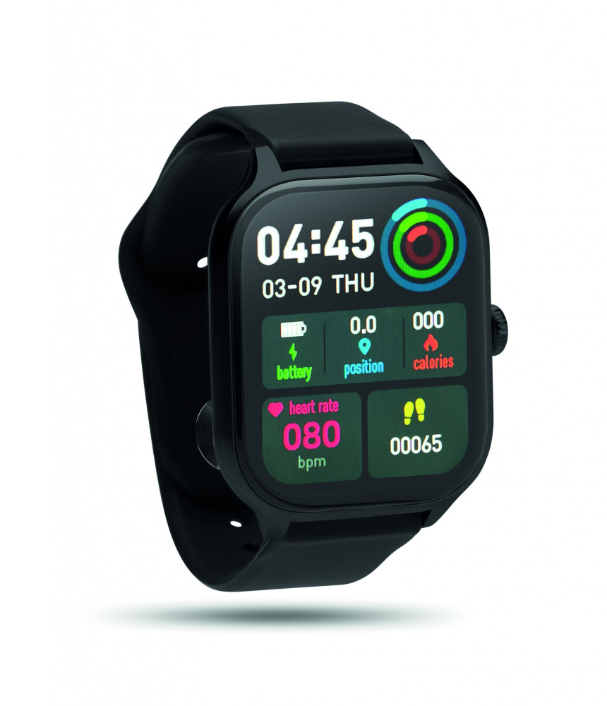 Logo trade advertising products picture of: Smart wireless health watch