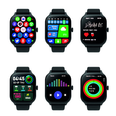 Logo trade promotional giveaways image of: Smart wireless health watch