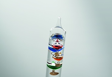 Logotrade promotional giveaway image of: Galileo thermometer glass 28cm
