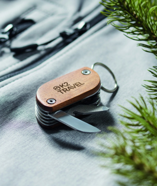 Logo trade promotional items image of: Multi tool pocket knife