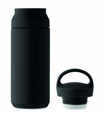 Logo trade advertising products picture of: Double wall bottle 320 ml