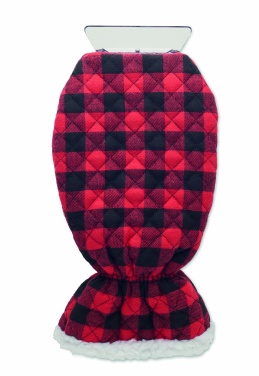 Logo trade promotional giveaways image of: Quilted ice scraper glove