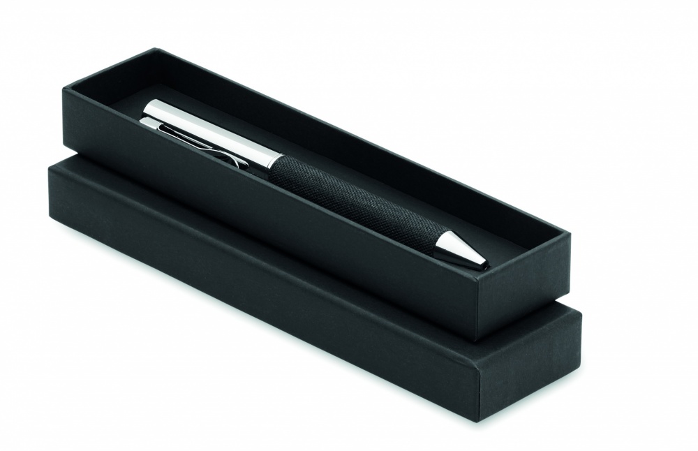 Logo trade promotional gift photo of: Metal twist ball pen in box