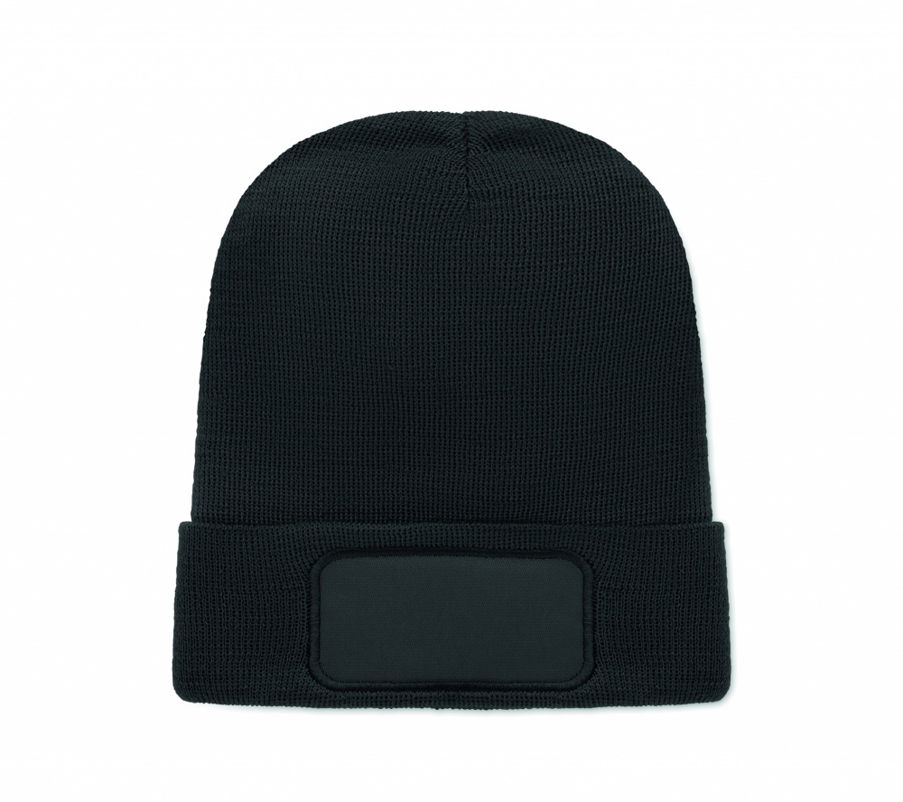 Logotrade promotional merchandise picture of: Unisex beanie RPET polyester