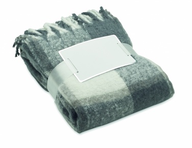 Logotrade promotional merchandise picture of: Chequered mohair blanket