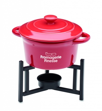Logotrade promotional gift image of: Ceramic fondue set 300 ml