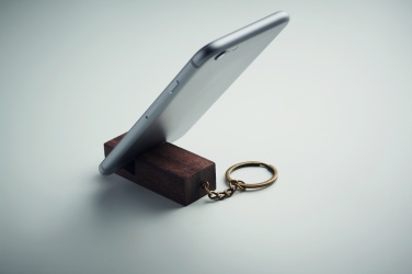 Logo trade promotional product photo of: Key ring with phone stand Hyvinkää