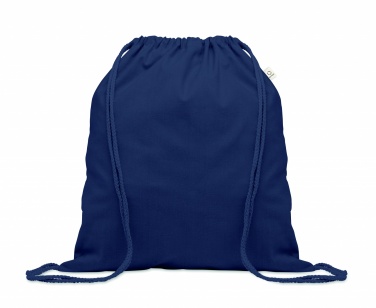 Logo trade promotional products image of: Recycled 140 gr/m² cotton bag