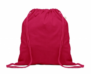 Logo trade promotional merchandise picture of: Recycled 140 gr/m² cotton bag