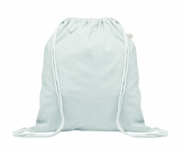 Logo trade promotional products image of: Recycled 140 gr/m² cotton bag