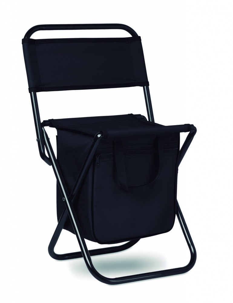 Logo trade business gifts image of: Foldable 600D chair/cooler