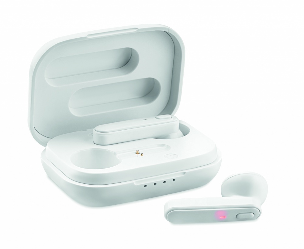 Logotrade promotional merchandise photo of: TWS earbuds with charging base