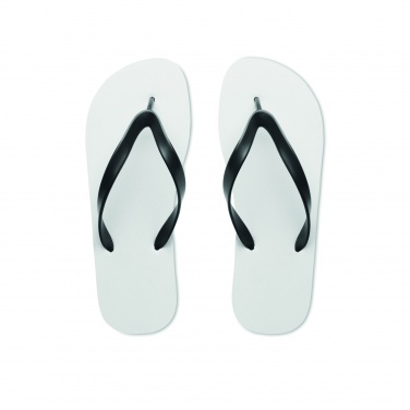 Logo trade promotional products image of: Sublimation beach slippers