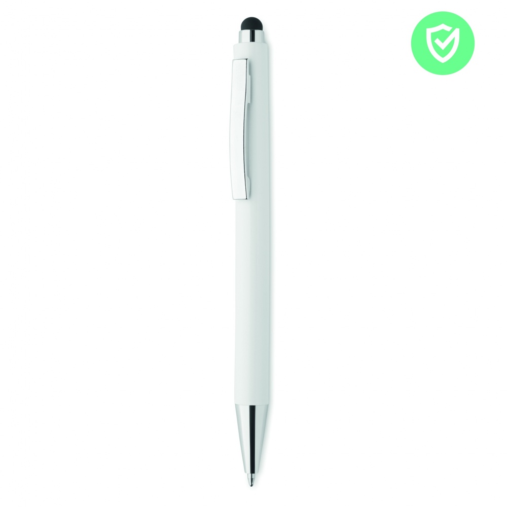 Logotrade promotional gift picture of: Antibacterial stylus ballpen