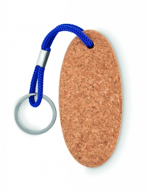 Logo trade promotional gifts image of: Floating cork key ring Lohja