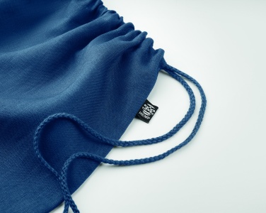Logotrade business gift image of: Hemp drawstring bag 200 gr/m²