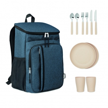 Logotrade promotional products photo of: Outdoor cooler bag 600D RPET