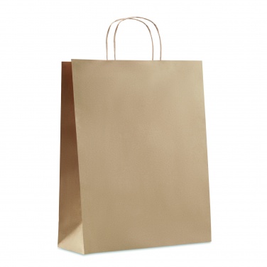 Logo trade business gifts image of: Large Gift paper bag 90 gr/m²
