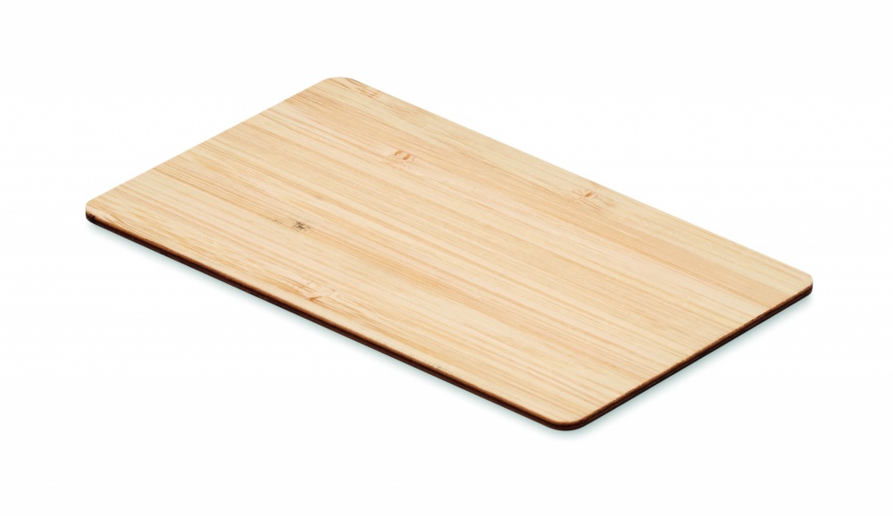 Logotrade promotional giveaways photo of: RFID card in bamboo material